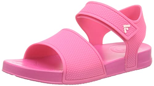 Fitflop Unisex Kid's Iqushion Eergonomiczny tył pasek sandały, Różowy Jam, 32 EU