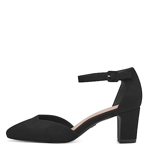 Tamaris Damskie czółenka 1-1-24412-41, czarne, 40 EU, czarny, 40 EU