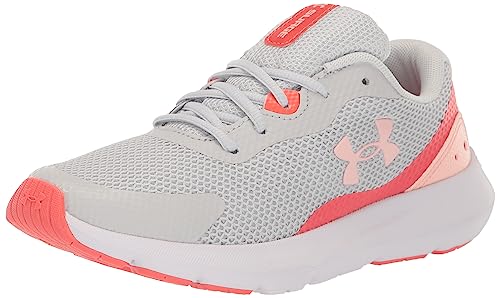 Under Armour UA GGS Surge 3, Trampki do biegania Dziewczyny, Halo Gray, 36.5 EU