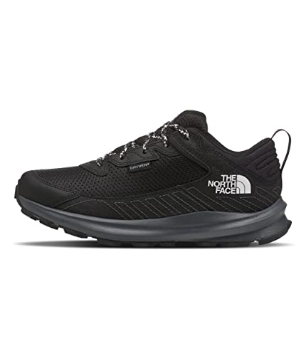 The North Face Hiker WP, Walking Shoe Unisex-dzieci i młodzieży, Tnf Black Tnf Black, 35 EU