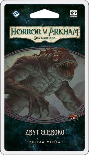 Фото - Настільна гра Fantasy Flight Games HORROR W ARKHAM LCG  - mit ZBYT GŁĘBOKO (ZMOWA NAD INNSMOUTH)