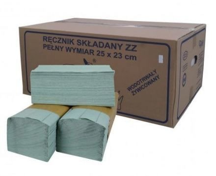 PAKS Ręcznik składany zielony (4000 sztuk)