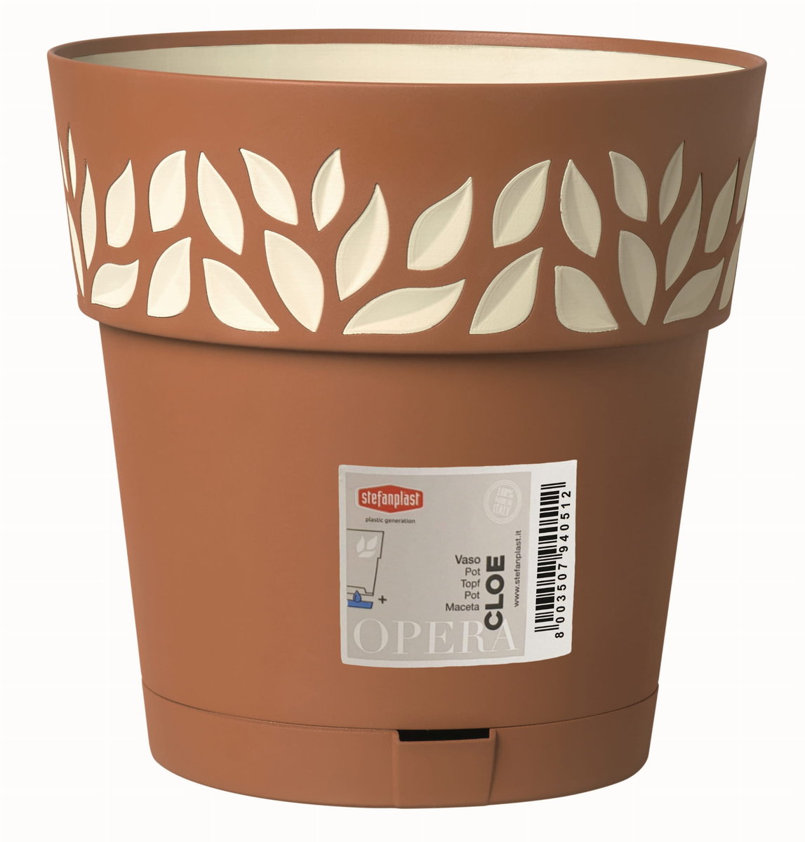 Blumfeldt Cloe z podstawką 20 cm terakota 940512