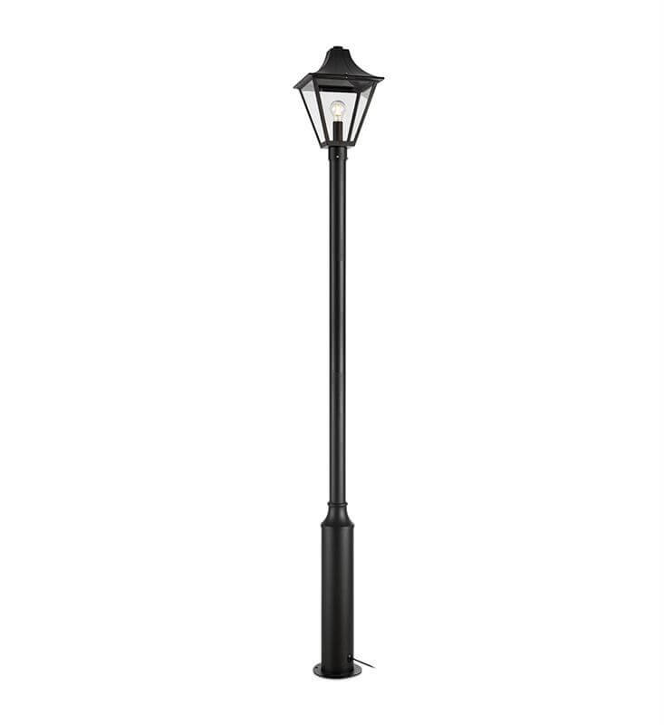 Industrialna lampa stojąca Garden latarnia LED 3W czarny