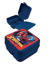 Spiderman Śniadaniówka z przegródkami i wewnętrzną pokrywką 1L