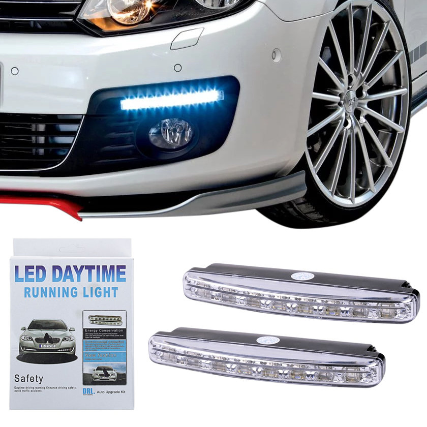 ŚWIATŁA DO JAZDY DZIENNEJ LED LAMPY DZIENNE DRL