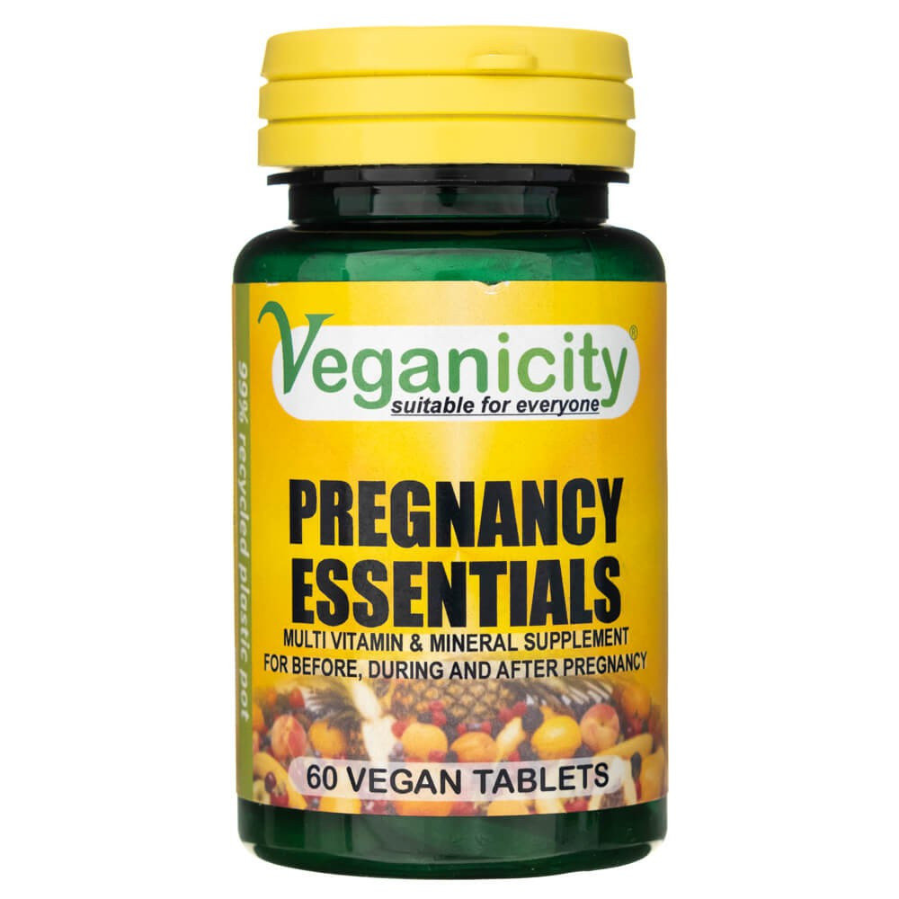Veganicity Pregnancy Essentials, Suplement Diety, 60 tab.