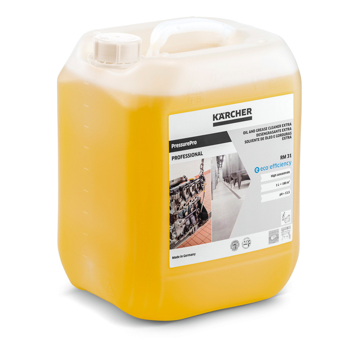 Karcher RM 31 ASF eco!efficiency 10l Rozpuszczalnik olejów i tłuszczów 6.295-647.0