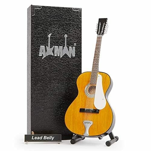 Leadbelly 12-Strunowa Akustyczna - Miniaturowa Replika Gitary