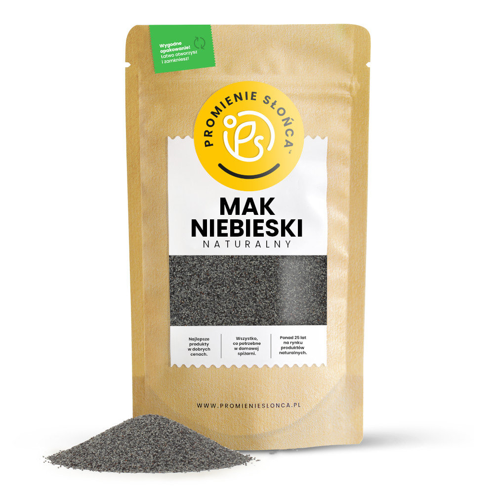 Mak niebieski, naturalny 500g