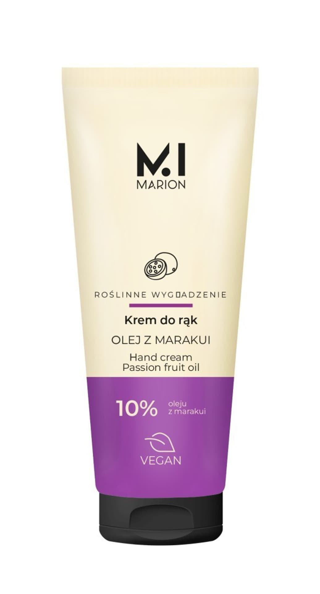 Zdjęcia - Kremy i toniki Marion Vegan Krem do rąk Olej z marakui 75 ml