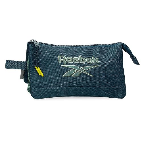 Reebok Summerville Pokrowiec Trzyosobowy Niebieski 22x12x5 cms Poliester, niebieski, Talla única, Potrójne etui