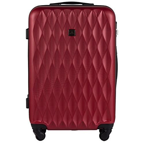 WINGS Walizka Podróżna - lekka walizka z kółkami i uchwytem teleskopowym