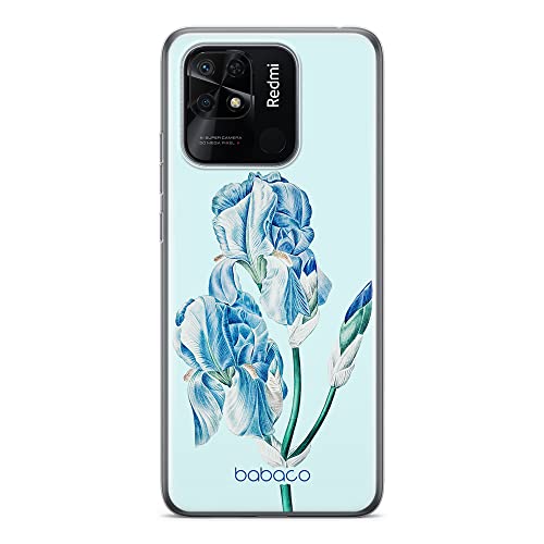 ERT GROUP etui na telefon Xiaomi REDMI 10C, case oryginalny i oficjalnie licencjonowany przez Babaco, wzór Flowers 025, optymalnie dopasowane, plecki z TPU