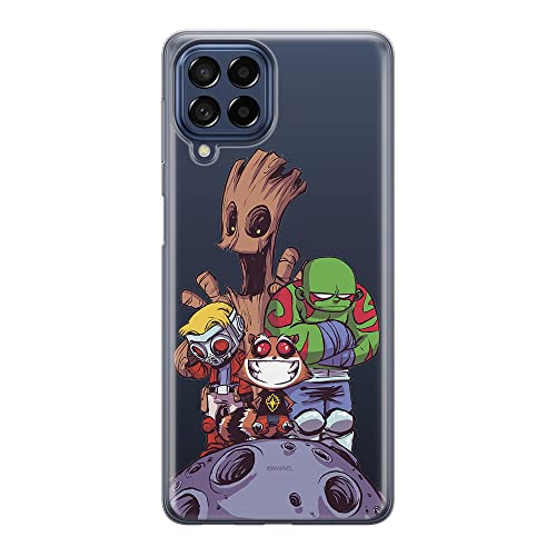 Etui Strażnicy Galaktyki 017 Marvel Nadruk częściowy Przeźroczysty Producent: Samsung, Model: M53 5G