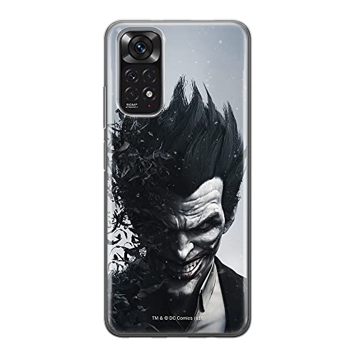 ERT GROUP etui na telefon Xiaomi REDMI NOTE 11S 4G / REDMI NOTE 11 4G, case oryginalny i oficjalnie licencjonowany przez DC, wzór Joker 002, optymalnie dopasowane, plecki z TPU