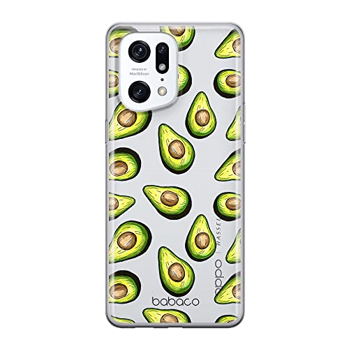 ERT GROUP etui na telefon Oppo FIND X5 PRO, case oryginalny i oficjalnie licencjonowany przez Babaco, wzór Fruits 001, optymalnie dopasowane, plecki z TPU częściowo przeźroczyste