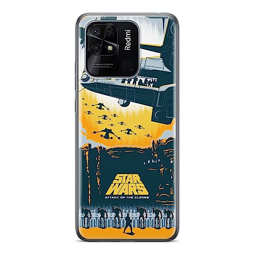 ERT GROUP etui na telefon Xiaomi REDMI 10C, case oryginalny i oficjalnie licencjonowany przez Star Wars, wzór 022, optymalnie dopasowane, plecki z TPU