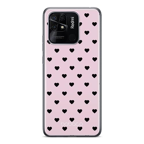 ERT GROUP etui na telefon Xiaomi REDMI 10C, case oryginalny i oficjalnie licencjonowany przez Babaco, wzór Hearts 003, optymalnie dopasowane, plecki z TPU