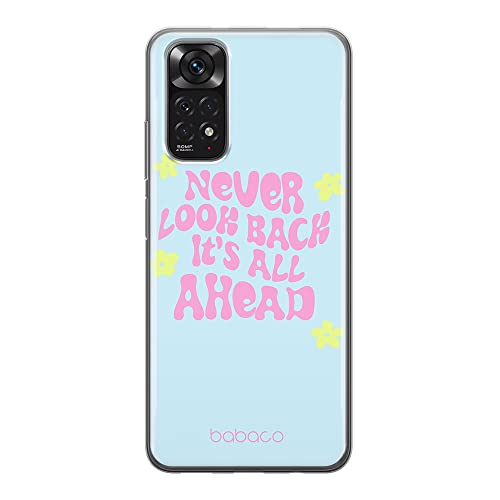 ERT GROUP etui na telefon Xiaomi REDMI NOTE 11S 4G / REDMI NOTE 11 4G, case oryginalny i oficjalnie licencjonowany przez Babaco, wzór Never look back 005, plecki z TPU