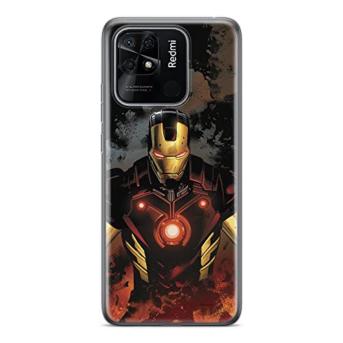 Etui Iron Man 014 Marvel Nadruk pełny Wielobarwny Producent: Xiaomi, Model: REDMI 10C