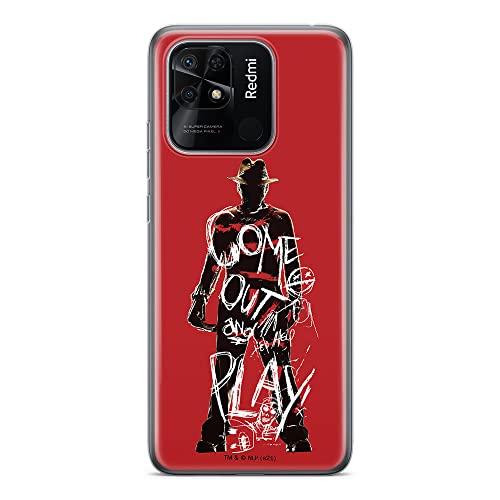 ERT GROUP etui na telefon Xiaomi REDMI 10C, case oryginalny i oficjalnie licencjonowany przez Horror, wzór Nightmare of Elm Street 006, optymalnie dopasowane, plecki z TPU