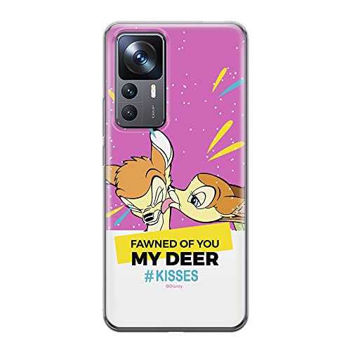 Etui Bambi 012 Disney Nadruk pełny Różowy Producent: Xiaomi, Model: 12T/ 12T pro/ K50 Ultra