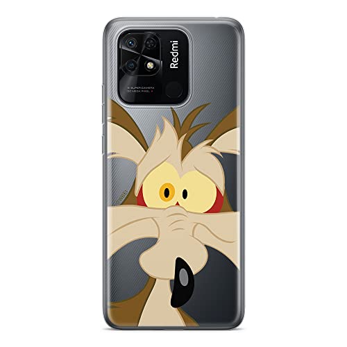 ERT GROUP etui na telefon Xiaomi REDMI 10C, case oryginalny i oficjalnie licencjonowany przez Looney Tunes, wzór Coyote 001, optymalnie dopasowane, plecki z TPU częściowo przeźroczyste