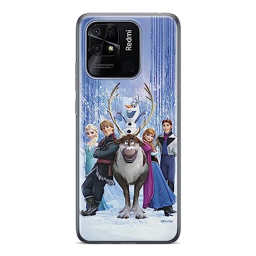 ERT GROUP etui na telefon Xiaomi REDMI 10C, case oryginalny i oficjalnie licencjonowany przez Disney, wzór Frozen 001, optymalnie dopasowane, plecki z TPU
