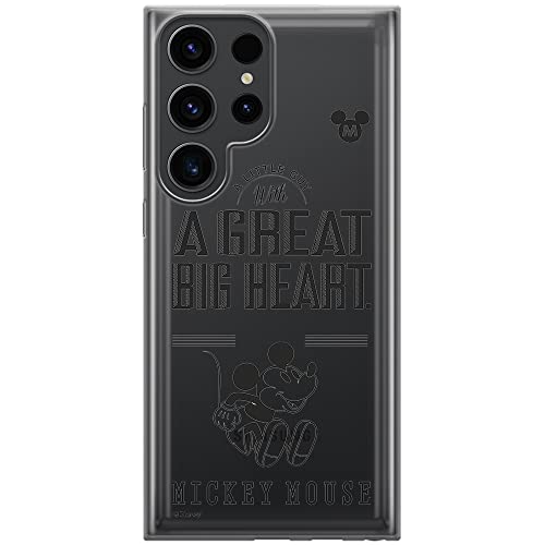 ERT GROUP etui na telefon Samsung S23 ULTRA, case oryginalny i oficjalnie licencjonowany przez Disney, wzór Mickey 006, optymalnie dopasowane, plecki z TPU częściowo przeźroczyste
