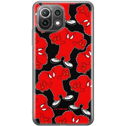 ERT GROUP etui na telefon Xiaomi 11 LITE 4G / 11 LITE 5G, case oryginalny i oficjalnie licencjonowany przez Looney Tunes, wzór Gossamer 001, optymalnie dopasowane, plecki z TPU częściowo przeźroczyste