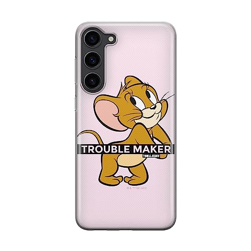 ERT GROUP etui na telefon Samsung S23 PLUS, case oryginalny i oficjalnie licencjonowany przez Tom & Jerry, wzór 012, optymalnie dopasowane, plecki z TPU