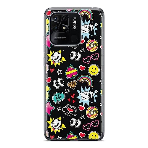 ERT GROUP etui na telefon Xiaomi REDMI 10C, case oryginalny i oficjalnie licencjonowany przez Disney, wzór Mickey & Minnie 013, optymalnie dopasowane, plecki z TPU