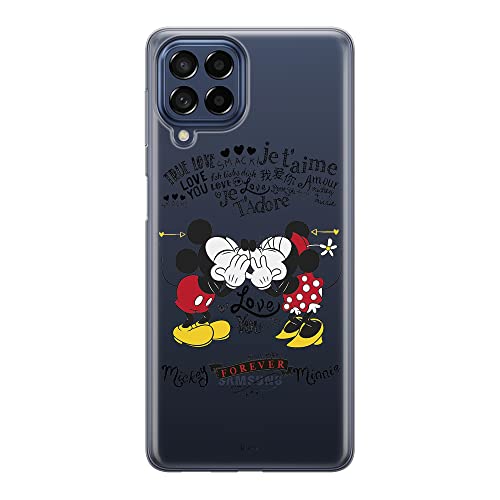 Etui dedykowane do Samsung M53 5G wzór:  Mickey i Minnie 005 oryginalne i oficjalnie licencjonowane