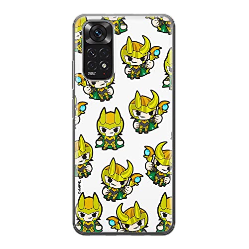 ERT GROUP etui na telefon Xiaomi REDMI NOTE 11S 4G / REDMI NOTE 11 4G, case oryginalny i oficjalnie licencjonowany przez Marvel, wzór Loki 003, plecki z TPU