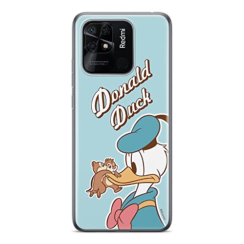 ERT GROUP etui na telefon Xiaomi REDMI 10C, case oryginalny i oficjalnie licencjonowany przez Disney, wzór Donald & Friends 001, optymalnie dopasowane, plecki z TPU