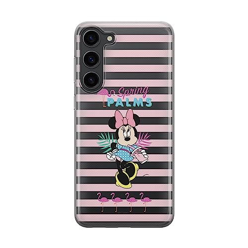 ERT GROUP etui na telefon Samsung S23 PLUS, case oryginalny i oficjalnie licencjonowany przez Disney, wzór Minnie 028, optymalnie dopasowane, plecki z TPU częściowo przeźroczyste