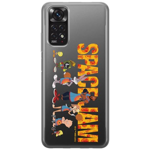 ERT GROUP etui na telefon Xiaomi REDMI NOTE 11S 4G / REDMI NOTE 11 4G, case oryginalny i oficjalnie licencjonowany przez Looney Tunes, wzór Space Jam 006, plecki z TPU częściowo przeźroczyste