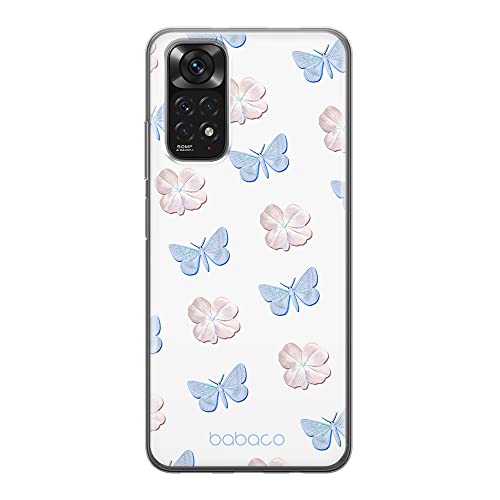 ERT GROUP etui na telefon Xiaomi REDMI NOTE 11S 4G / REDMI NOTE 11 4G, case oryginalny i oficjalnie licencjonowany przez Babaco, wzór Flowers 043, plecki z TPU