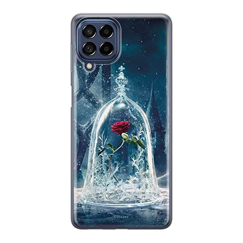 ERT GROUP etui na telefon Samsung M53 5G, case oryginalny i oficjalnie licencjonowany przez Disney, wzór Beauty and the Beast 002, optymalnie dopasowane, plecki z TPU