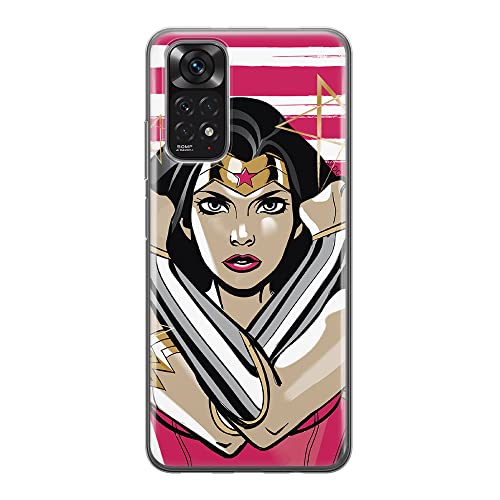 ERT GROUP etui na telefon Xiaomi REDMI NOTE 11S 4G / REDMI NOTE 11 4G, case oryginalny i oficjalnie licencjonowany przez DC, wzór Wonder Woman 003, plecki z TPU