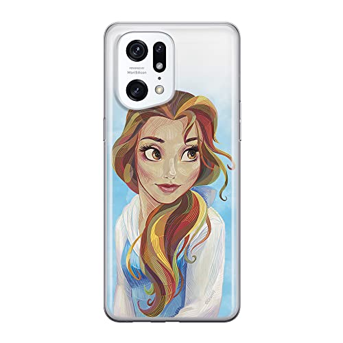 ERT GROUP etui na telefon Oppo FIND X5 PRO, case oryginalny i oficjalnie licencjonowany przez Disney, wzór Bella 003, optymalnie dopasowane, plecki z TPU