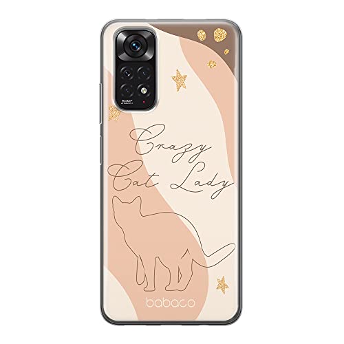 ERT GROUP etui na telefon Xiaomi REDMI NOTE 11S 4G / REDMI NOTE 11 4G, case oryginalny i oficjalnie licencjonowany przez Babaco, wzór Cats 009, plecki z TPU