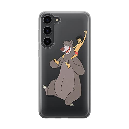 ERT GROUP etui na telefon Samsung S23, case oryginalny i oficjalnie licencjonowany przez Disney, wzór Jungle Book 002, optymalnie dopasowane, plecki z TPU częściowo przeźroczyste