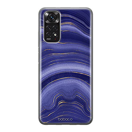 ERT GROUP etui na telefon Xiaomi REDMI NOTE 11S 4G / REDMI NOTE 11 4G, case oryginalny i oficjalnie licencjonowany przez Babaco, wzór Marble 005, plecki z TPU