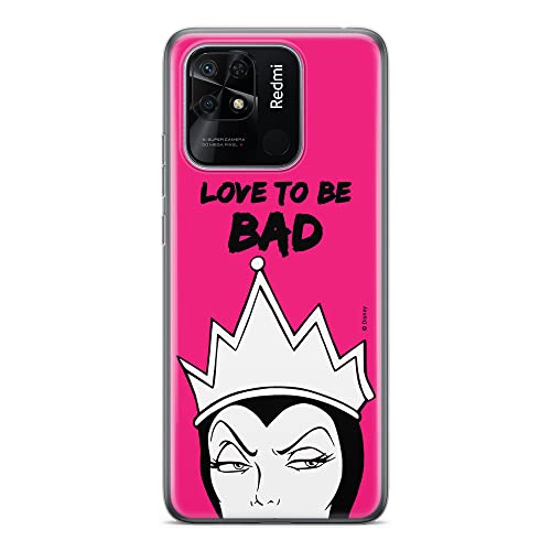ERT GROUP etui na telefon Xiaomi REDMI 10C, case oryginalny i oficjalnie licencjonowany przez Disney, wzór The Evil Queen 001, optymalnie dopasowane, plecki z TPU
