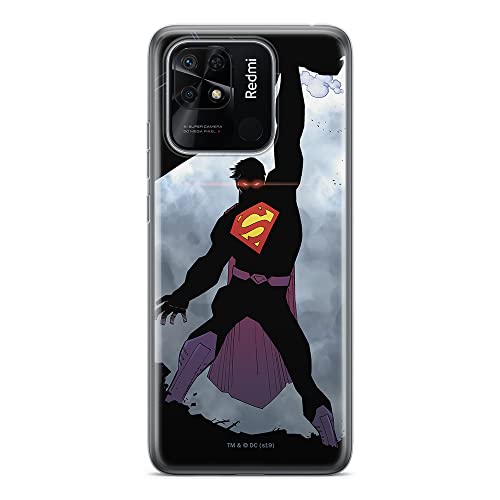 ERT GROUP etui na telefon Xiaomi REDMI 10C, case oryginalny i oficjalnie licencjonowany przez DC, wzór Superman 008, optymalnie dopasowane, plecki z TPU