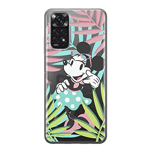 ERT GROUP etui na telefon Xiaomi REDMI NOTE 11S 4G / REDMI NOTE 11 4G, case oryginalny i oficjalnie licencjonowany przez Disney, wzór Minnie 040, plecki z TPU częściowo przeźroczyste