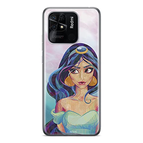 ERT GROUP etui na telefon Xiaomi REDMI 10C, case oryginalny i oficjalnie licencjonowany przez Disney, wzór Jasmine 002, optymalnie dopasowane, plecki z TPU