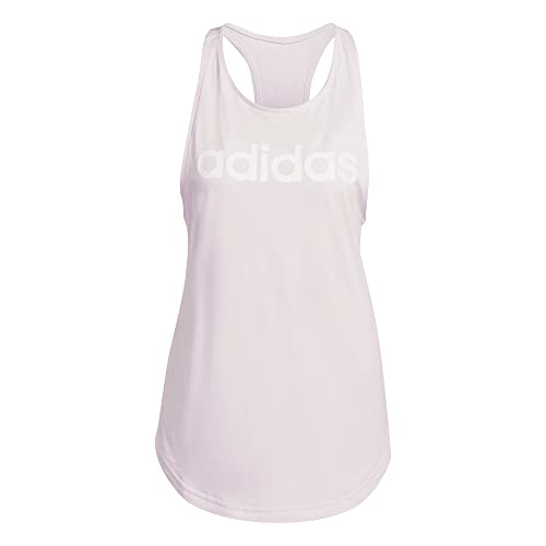 adidas Damska koszulka W Lin Tk, Clear Pink/White, IC4441, M